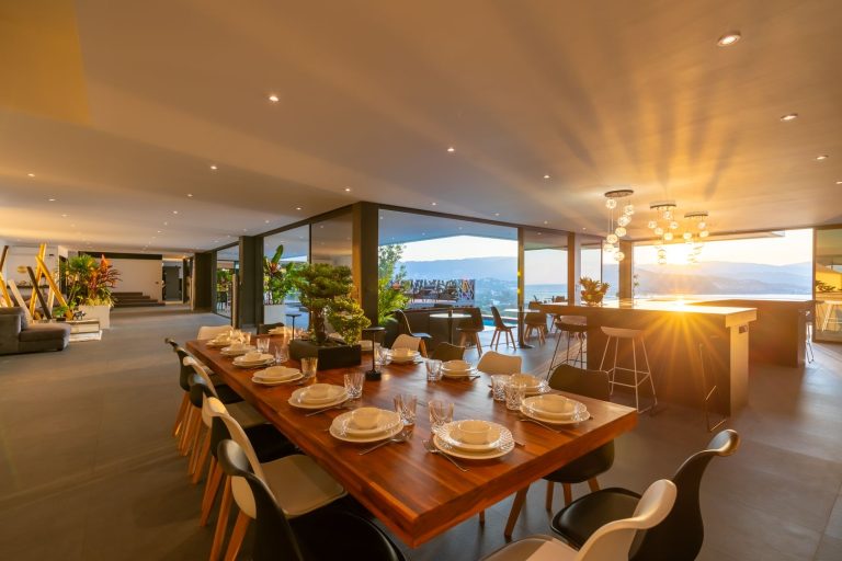 Salle a manger Villa Veha luxe
